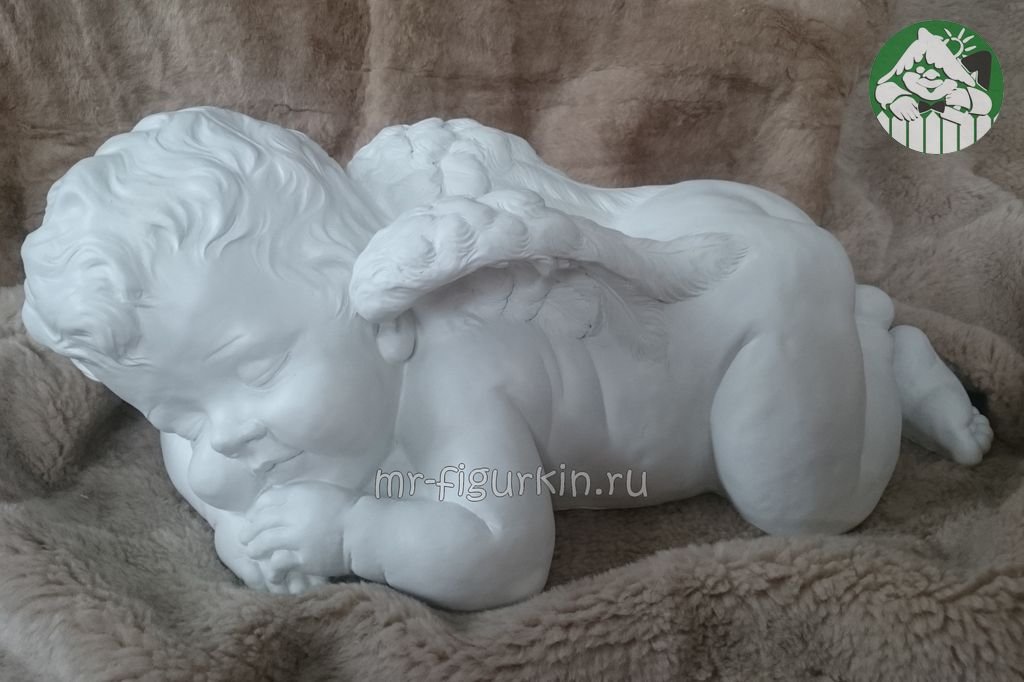 Фигура Ангел малыш спящий H-20 см, L-55 см