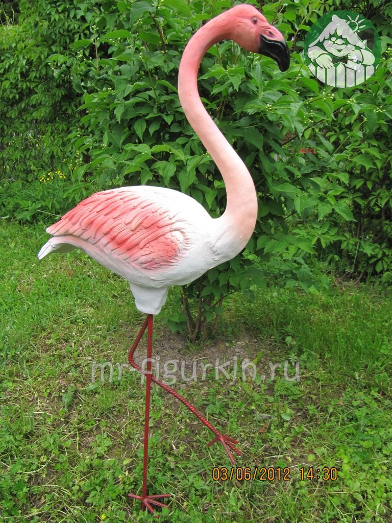 Садовая фигура Фламинго большой H-96 см