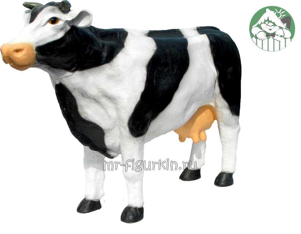 Садовая фигура Корова большая H-76 см, L-105 см