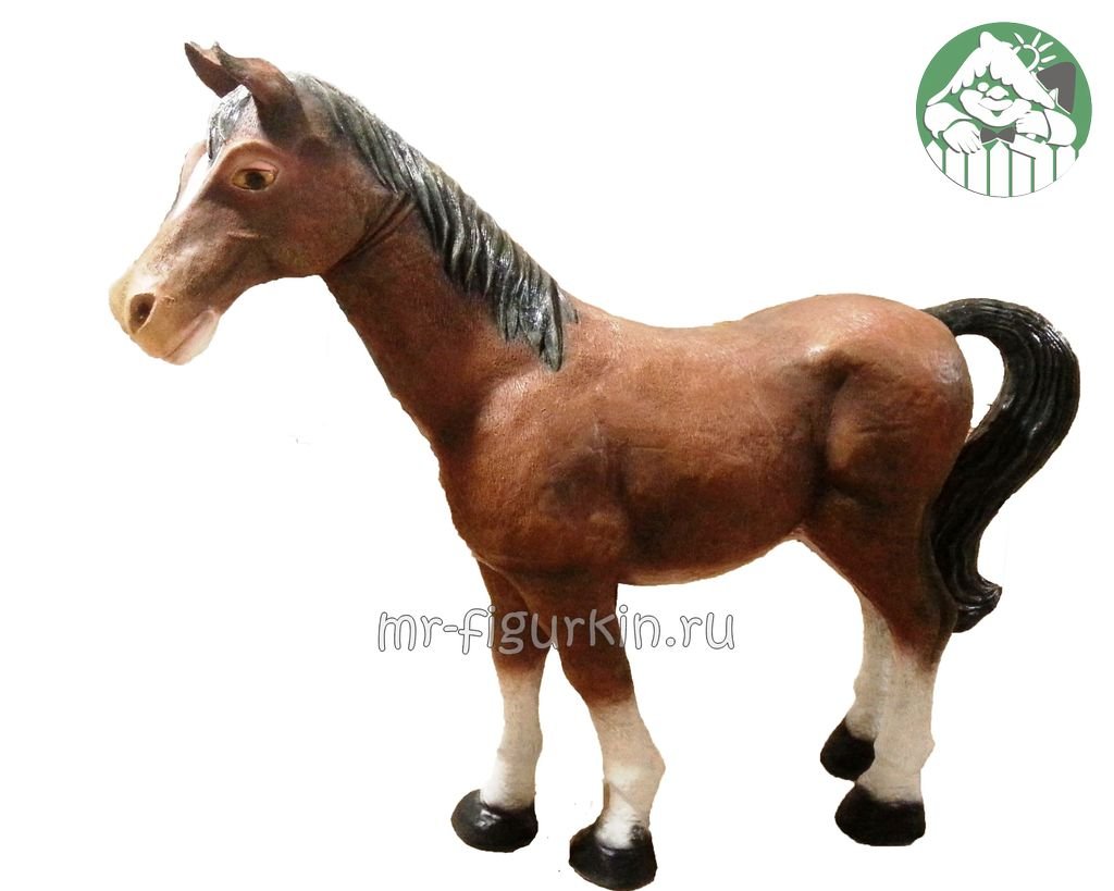 Садовая фигура Лошадь H-95 см, L-115 см
