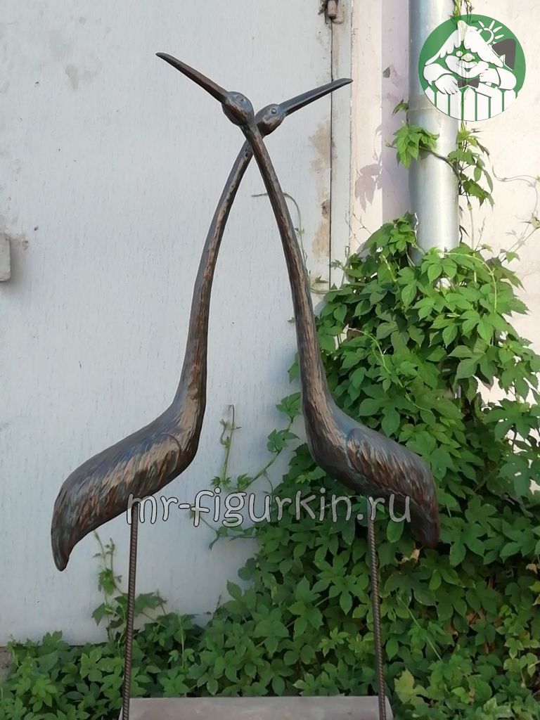 Садовая фигура Журавли пара (2 шт.) H-174 см